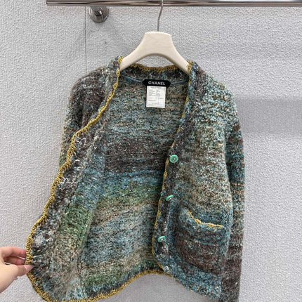 CHANEL 25S KNITTED WOOL COAT 233443