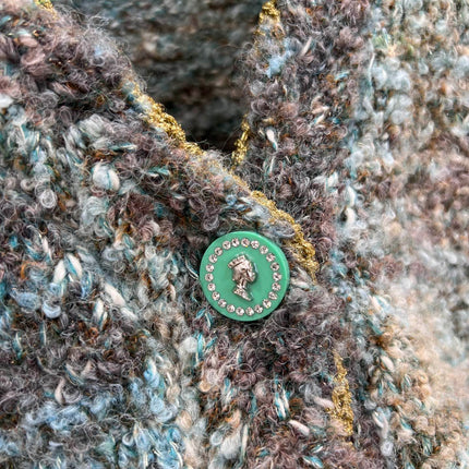 CHANEL 25S KNITTED WOOL COAT 233443