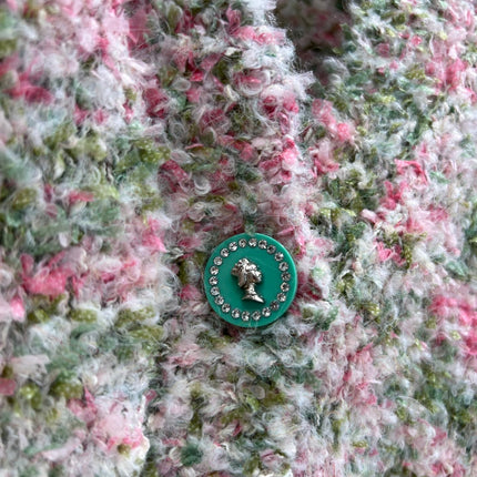 CHANEL 25S V-NECK KNITTED CARDIGAN 233577