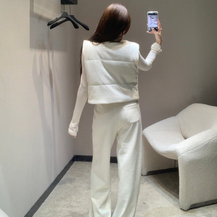 CHANEL 25S KNIT BLAZER AND DRAWSTRING PANTS SET 388