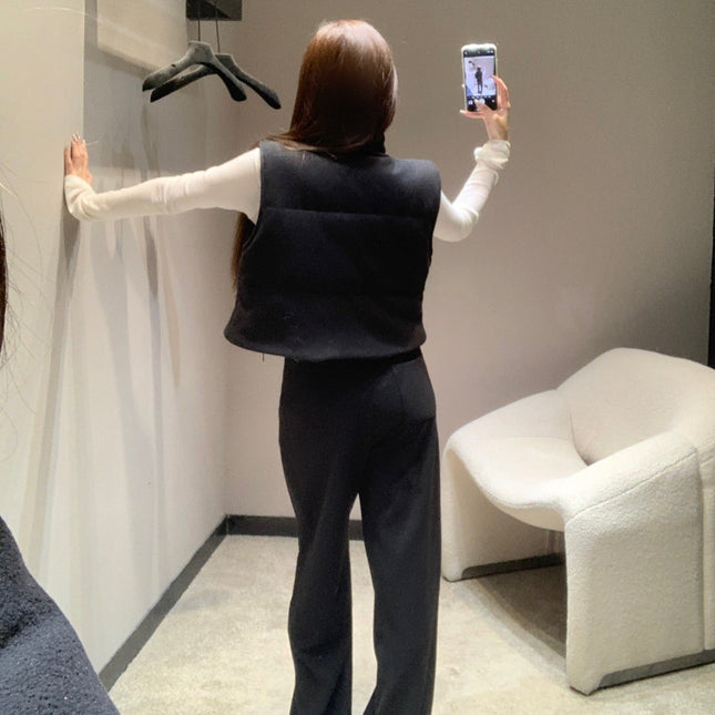 CHANEL 25S KNIT BLAZER AND DRAWSTRING PANTS SET 387