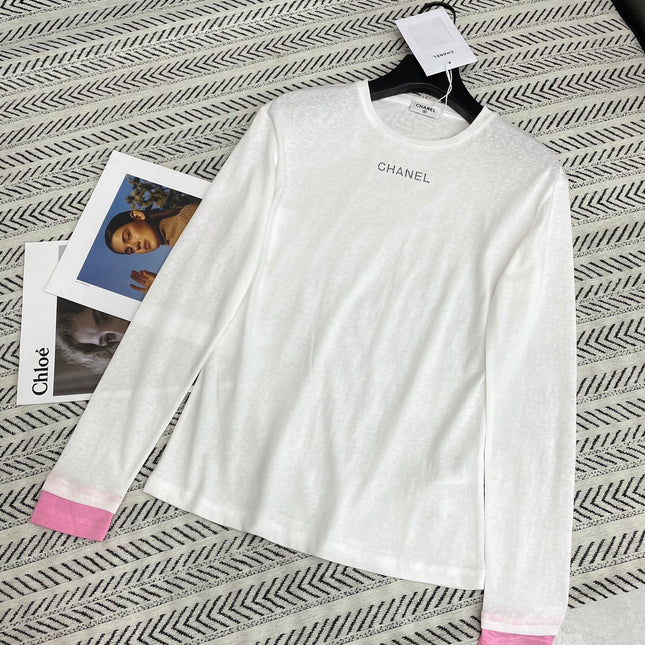 CHANEL LONG-SLEEVE T-SHIRT STYLE 76