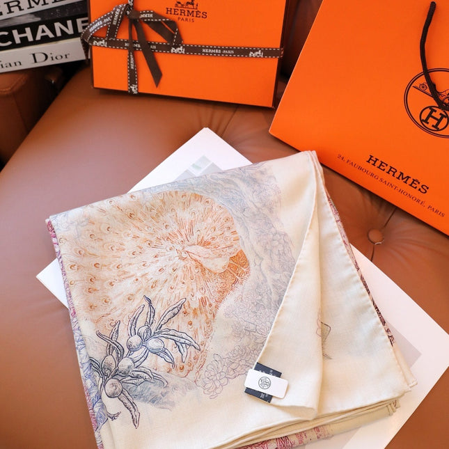 SCARF 140 IN COLORFUL SILK