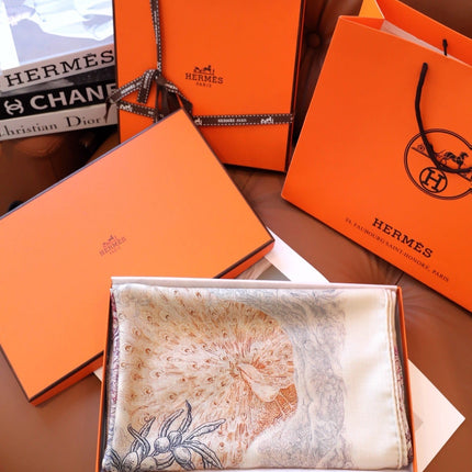 SCARF 140 IN COLORFUL SILK