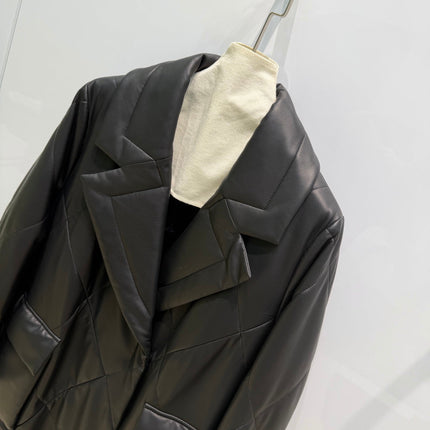 MAX MARA 25S QUILTED LONG COAT 030