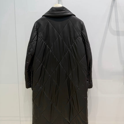 MAX MARA 25S QUILTED LONG COAT 030