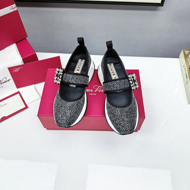 VIV' RUN BABIES SNEAKERS IN BLACK LUREX