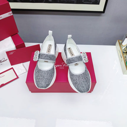 VIV' RUN BABIES SNEAKERS IN SILVER LUREX