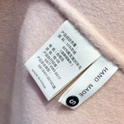 MAX MARA 25S DOUBLE-FACED CASHMERE COAT 056