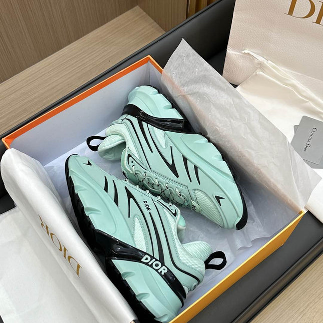 B44 BLADE SNEAKER AQUAMARINE BLUE TECHNICAL MESH AND TECHNICAL FABRIC