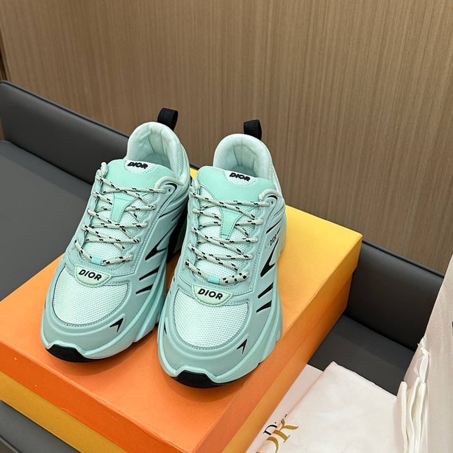 B44 BLADE SNEAKER AQUAMARINE BLUE TECHNICAL MESH AND TECHNICAL FABRIC