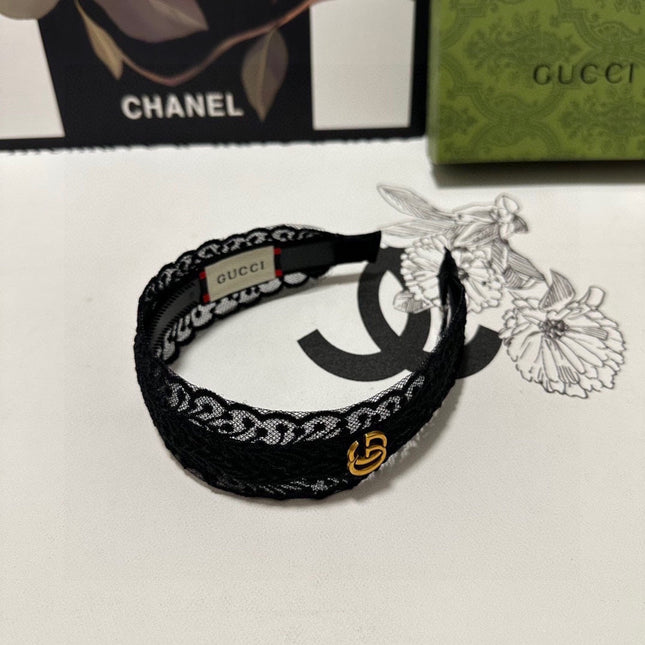 HAIRBAND IN BLACK LACE 295830