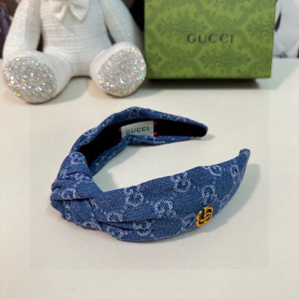 DENIM HEADBAND ROYAL BLUE 432814