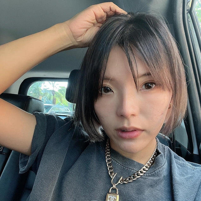 PADLOCK NECKLACE WITH DOUBLE C LOGO IN GOLD METAL