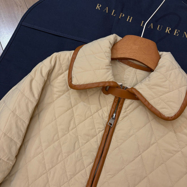 RALPH LAUREN 25S COTTON MAILLARD-COLOR JACKET 200