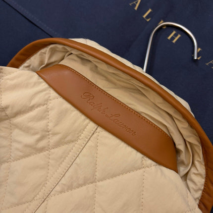 RALPH LAUREN 25S COTTON MAILLARD-COLOR JACKET 200
