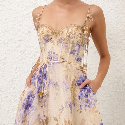 ZIMMER SPAGHETTI STRAP DRESS 247199