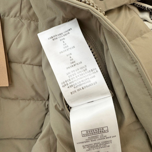 BURBERRY 25S MID-LENGTH DOWN COAT 170
