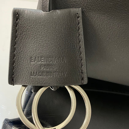 RODEO MINI BAG 22 IN GREY SMOOTH CALFSKIN SILVER HARDWARE