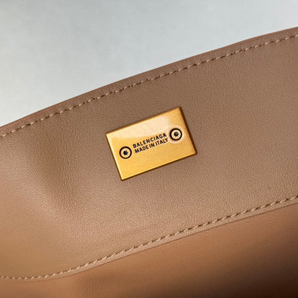 RODEO MEDIUM BAG 35 IN CAMEL BEIGE SMOOTH CALFSKIN GOLD HARDWARE