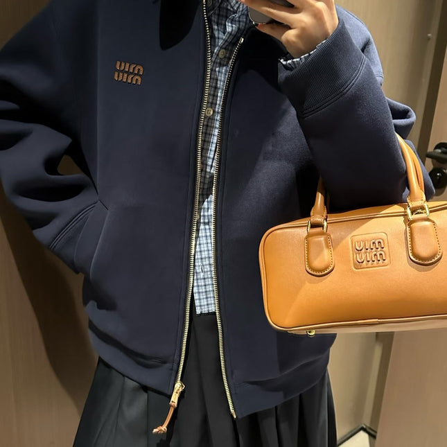 MIUMIU ZIP-UP FLEECE JACKET STYLE 10