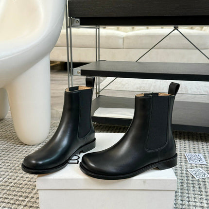 LW CAMPO CHELSEA BOOT BLACK CALFSKIN