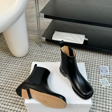 LW CAMPO CHELSEA BOOT BLACK CALFSKIN