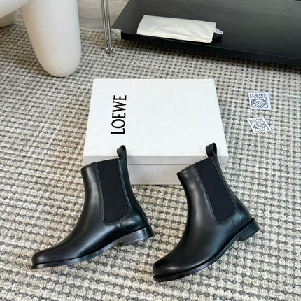LW CAMPO CHELSEA BOOT BLACK CALFSKIN