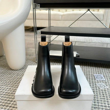 LW CAMPO CHELSEA BOOT BLACK CALFSKIN