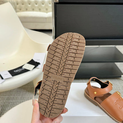 MINO SANDAL IN BRONZE BROWN CALFSKIN