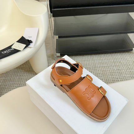 MINO SANDAL IN BRONZE BROWN CALFSKIN