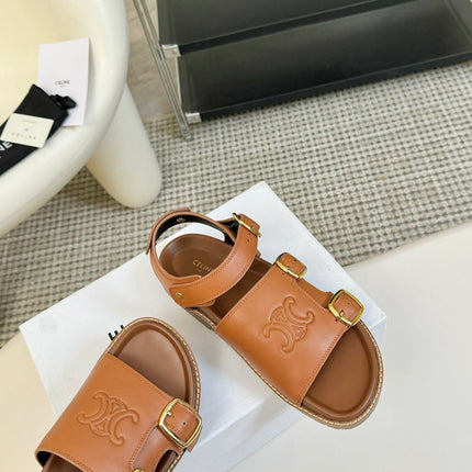 MINO SANDAL IN BRONZE BROWN CALFSKIN