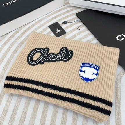 SCARF 180 CM IN TAN BEIGE PURE CASHMERE WITH STICKER 390000