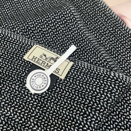 GRANITE MUFFLER 180 CM SCARF IN MARINE MIX BLEU MOYEN CASHMERE