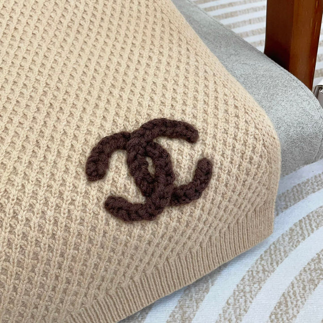 SCARF 190 CM IN DESERT BROWN CASHMERE 393185