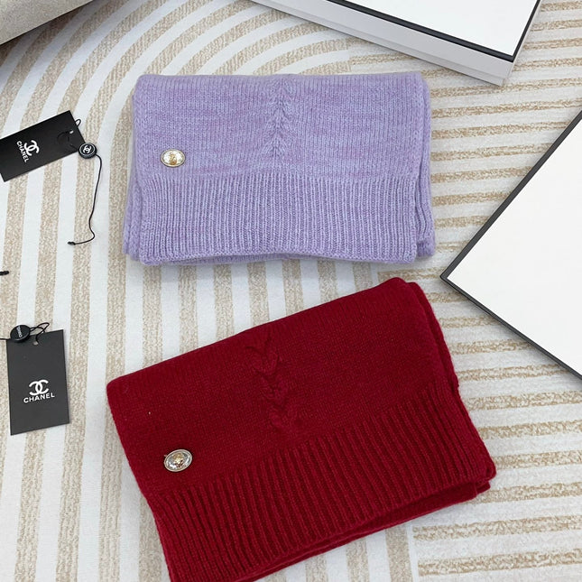 SCARF 180 CM IN RUBY RED CASHMERE 398266