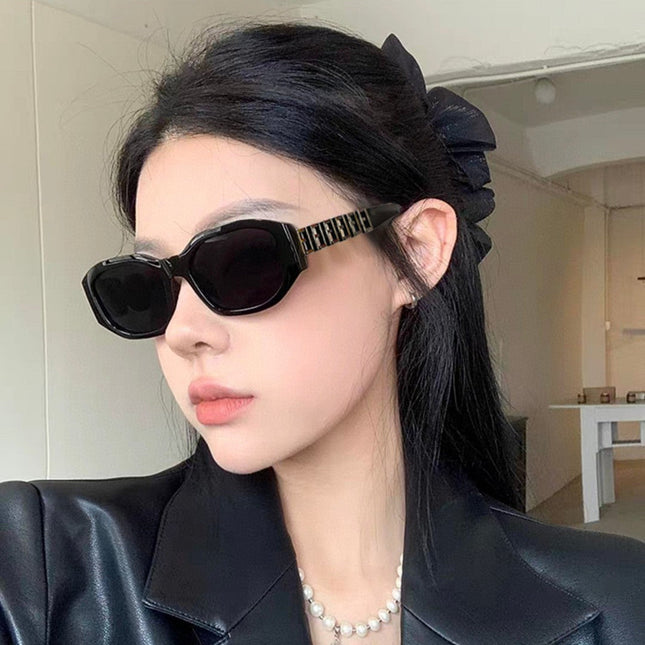 ROMA RECTANGULAR FRAME SUNGLASSES 55103 IN ACETATE