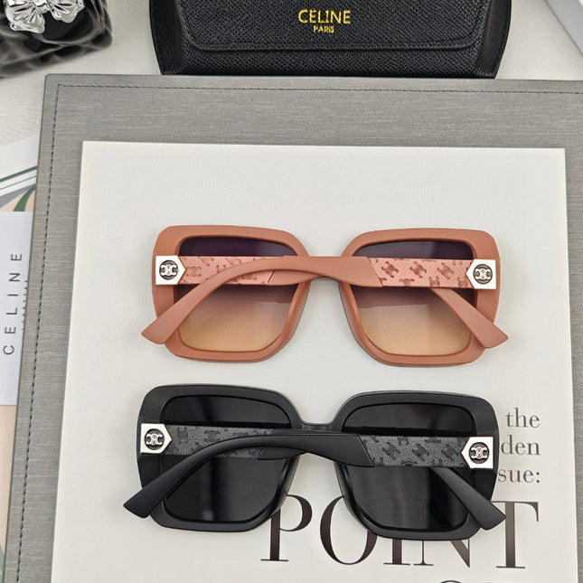 TRIOMPHE SQUARE SUNGLASSES 53039 IN ACETATE