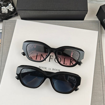 CAT EYE SUNGLASS 58049 IN ACETATE