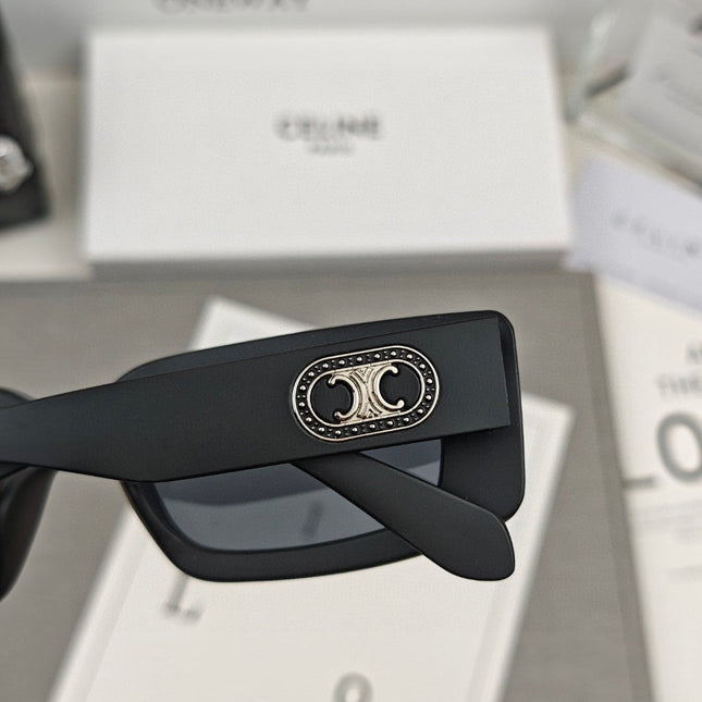 TRIOMPHE BOLD SQUARE SUNGLASSES 55148 IN ACETATE