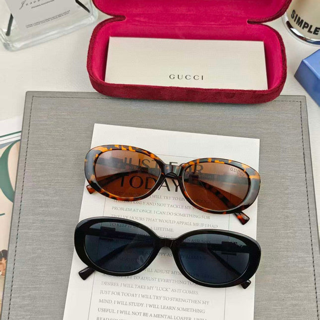 OVAL FRAME SUNGLASSES 58053 IN ACETATE