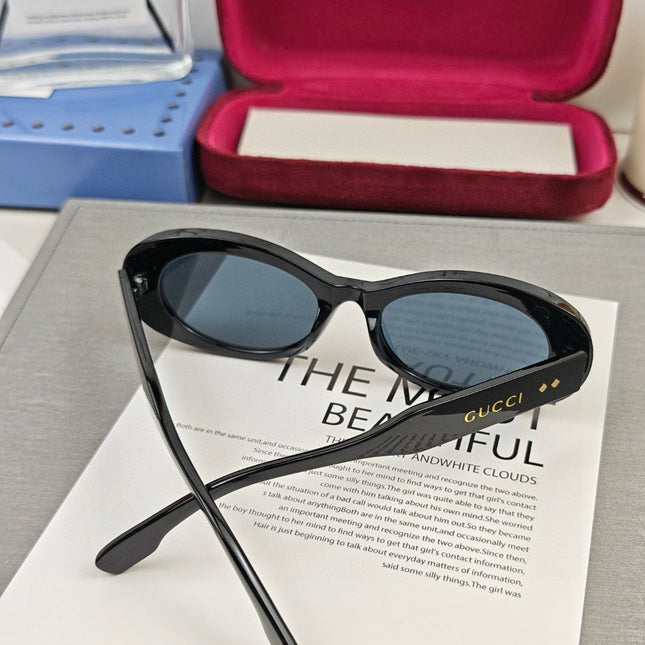 OVAL FRAME SUNGLASSES 59886 IN ACETATE