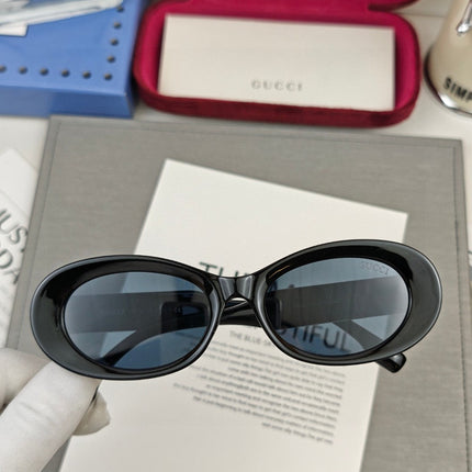 OVAL FRAME SUNGLASSES 59886 IN ACETATE