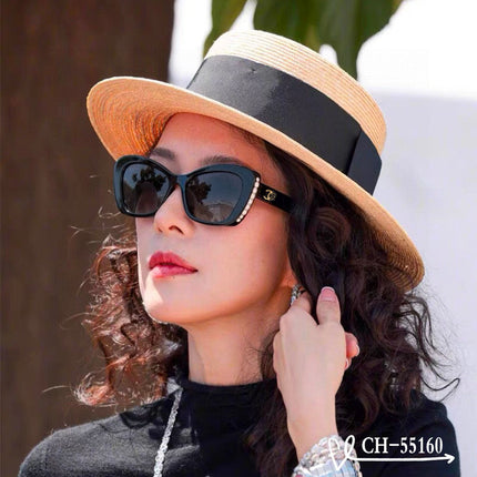 CAT EYE SUNGLASSES 55160 IN ACETATE
