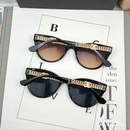 CAT EYE SUNGLASSES 59861 IN ACETATE