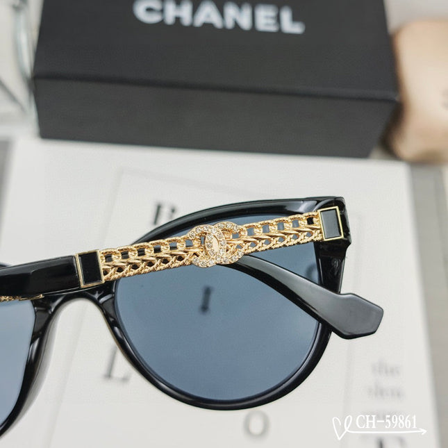 CAT EYE SUNGLASSES 59861 IN ACETATE