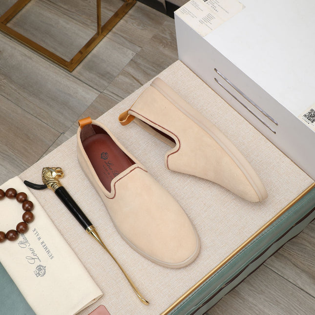 LP VENICE WALK LOAFERS BEIGE SUEDE