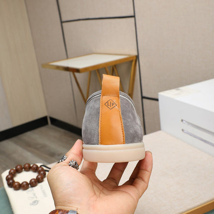 LP VENICE WALK LOAFERS LIGHT GRAY SUEDE