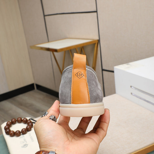 LP VENICE WALK LOAFERS LIGHT GRAY SUEDE