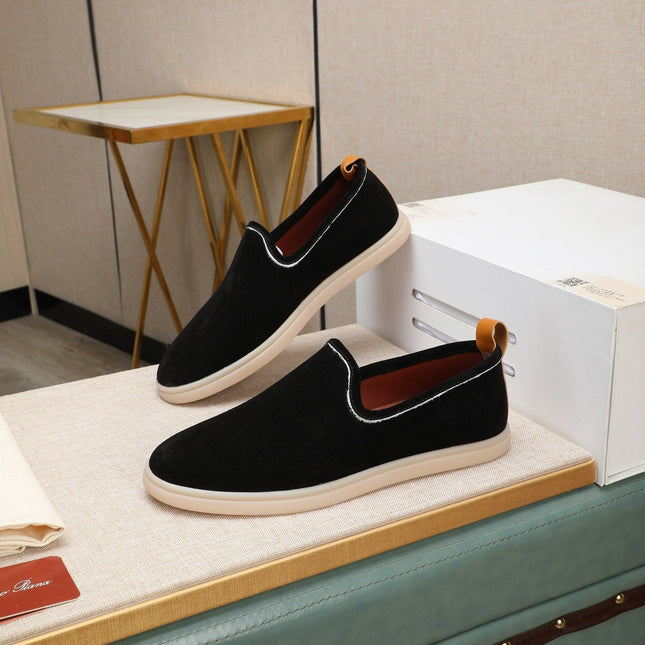 LP VENICE WALK LOAFERS BLACK SUEDE